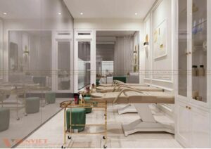 kính điện cho spa và thẩm mỹ viện